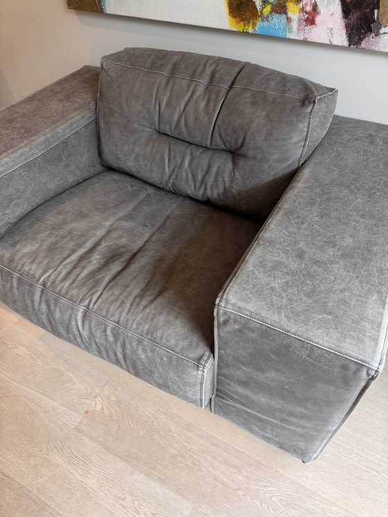 Image 1 of Asiento de amor de cuero de Piet Boon