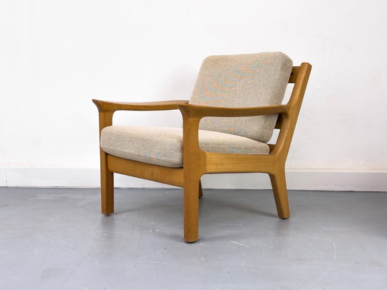 Danish Oak Lounge Chair and Ottoman by Juul Kristensen – Armchairs, Wood (photo 18 of 24)