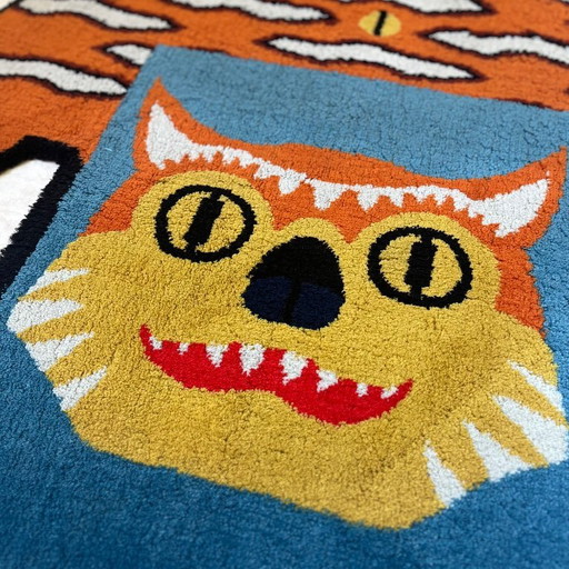 Tappeto Glodande Tiger di IKEA x Walter van Beirendonck