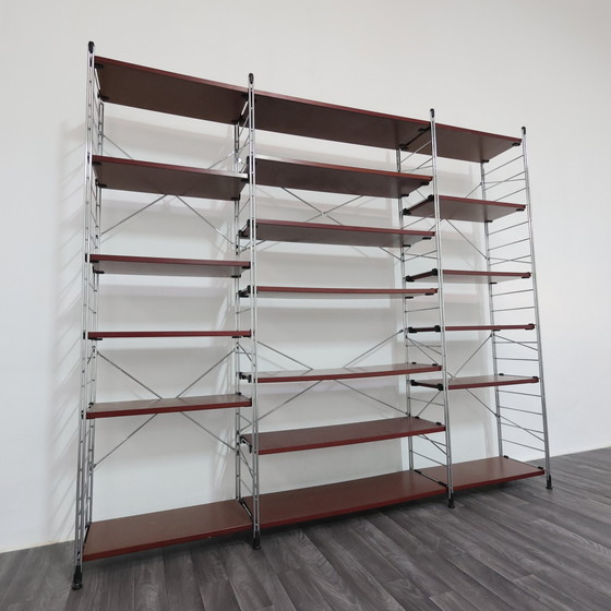 Image 1 of String System Modular Bookcase, 1980s Modern Design