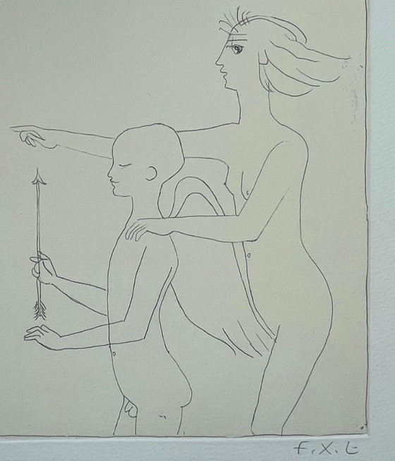 Image 1 of François-Xavier Lalanne (1927-2008) Allegorie van de liefde, 2002