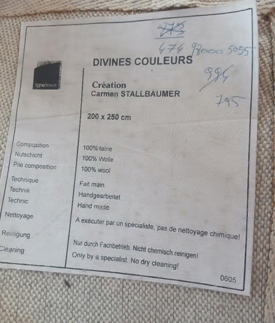 Image 1 of Tappeto Ligne Roset, creazione di Carmen Stallbaumer