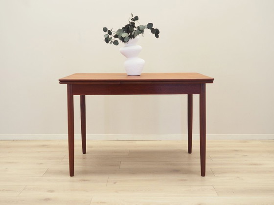 Image 1 of Tisch aus Teakholz, dänisches Design, 1970er Jahre, Produktion: Dänemark