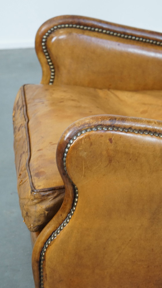 Image 1 of Vintage Schapenleren Fauteuil