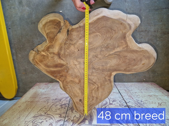 Image 1 of Acacia houten kruk