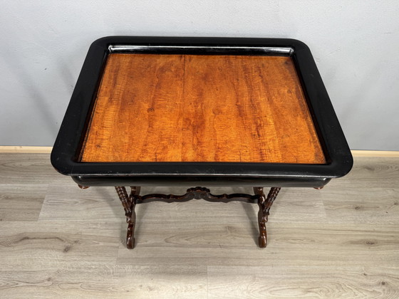 Image 1 of Mesa de té o bandeja antigua (ca. 1850-1900)