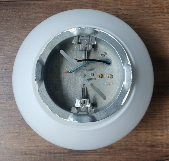 Image 1 of Vintage RZB Leuchten Ceiling Light Opaline Glass White from the 1960s.