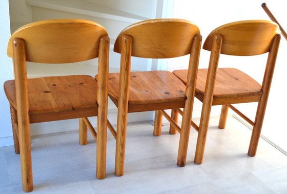 Image 1 of 4 x chaise de salle à manger vintage Rainer Daumiller