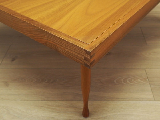 Image 1 of Table basse en acajou, design italien, années 1970, production : Italie