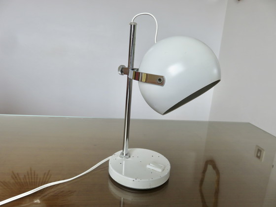 Image 1 of Weiße Eyeball-Lampe, 1970