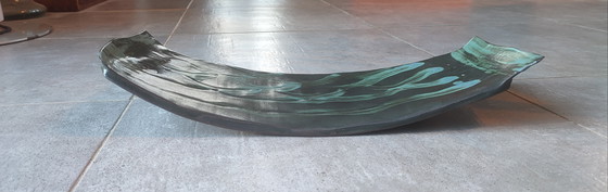 Image 1 of Grande ciotola in gres (firmata) proveniente da una manifattura francese, risalente agli anni '60-'70.