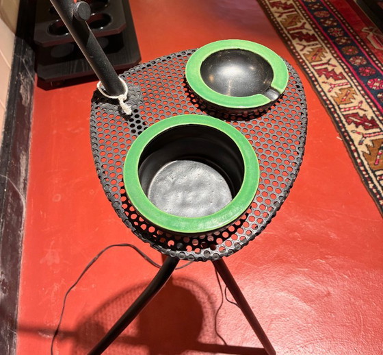 Stehlampe im modernistischen Stil der Mitte des 20. Jahrhunderts (um 1950) mit einem – Stehleuchten, Ceramic (photo 10 of 11)