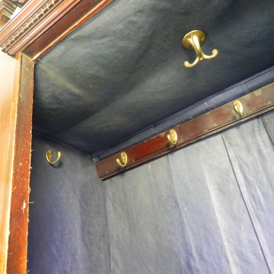 Image 1 of Art Nouveau Wardrobe, Hanging Wardrobe