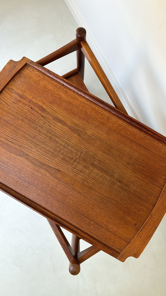 Image 1 of Carrello danese d'epoca in legno di Bernstorffsminde