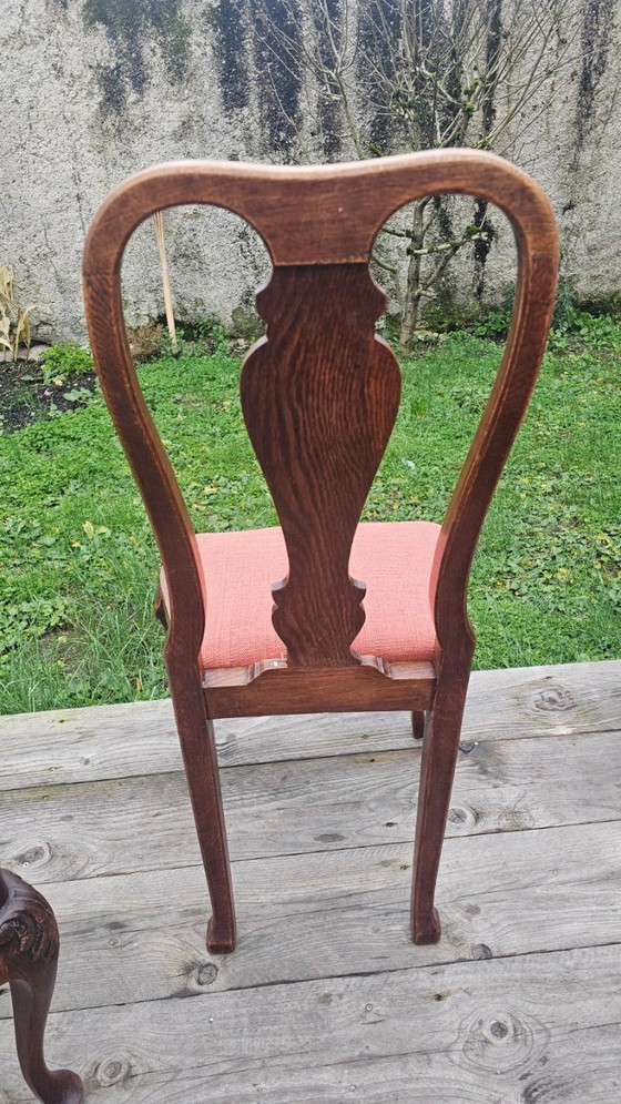 Stoel in Queen Anne/Chippendale-stijl – old school, Eetkamerstoelen, Wood (photo 7 of 9)