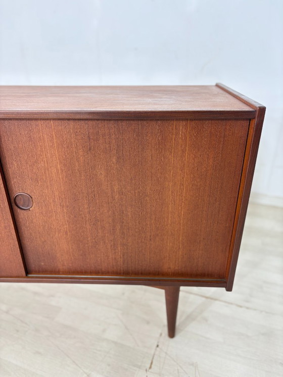 Image 1 of Very beautiful mid-century sideboard / teak sideboard from the 1960s / vintage teak sideboard