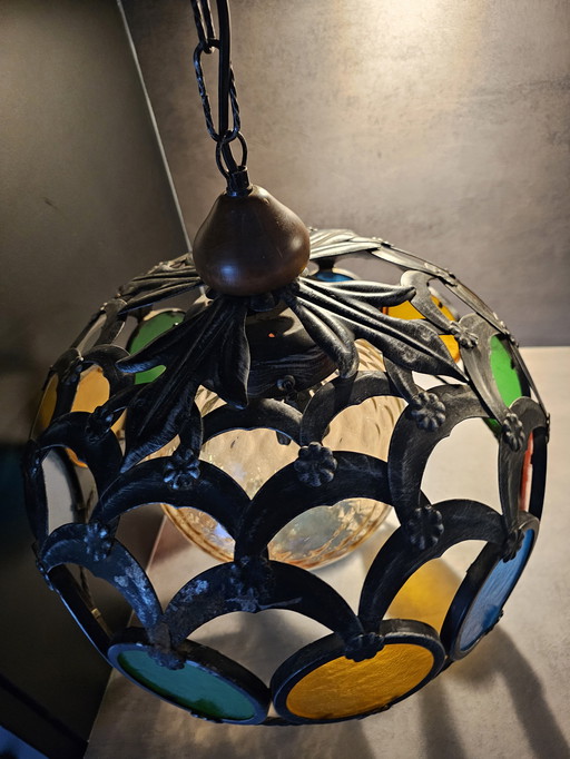 Florentine hand lamp