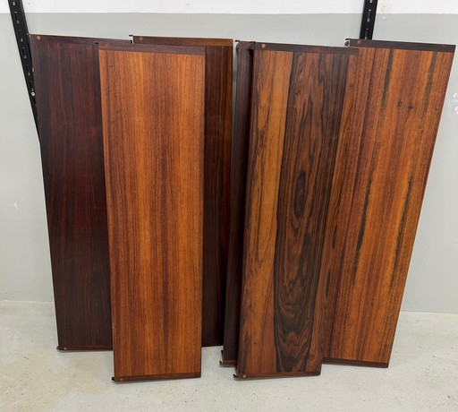 Kai Kristiansen Rosewood Shelving System, Felballes Møbler.