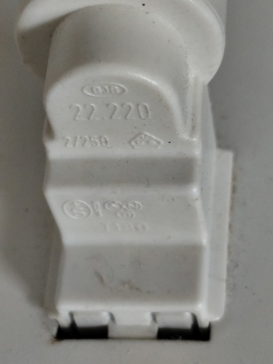 Image 1 of Vintage Space Age spiegel Hillebrand 22 220 | Acryl matglas uit de jaren 70 | Verlicht | Designklassieker

