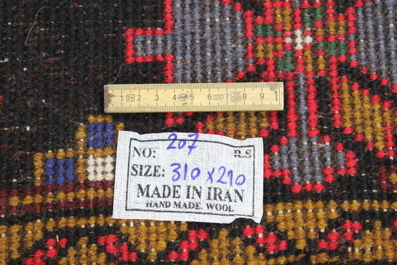 Image 1 of Original hand-knotted Persian carpet Heriz 310 x 210 cm