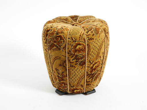 Originaler Pouf-Hocker von Jindrich Halabala aus dem Jahr 1958 – Hergestellt in Tschechien