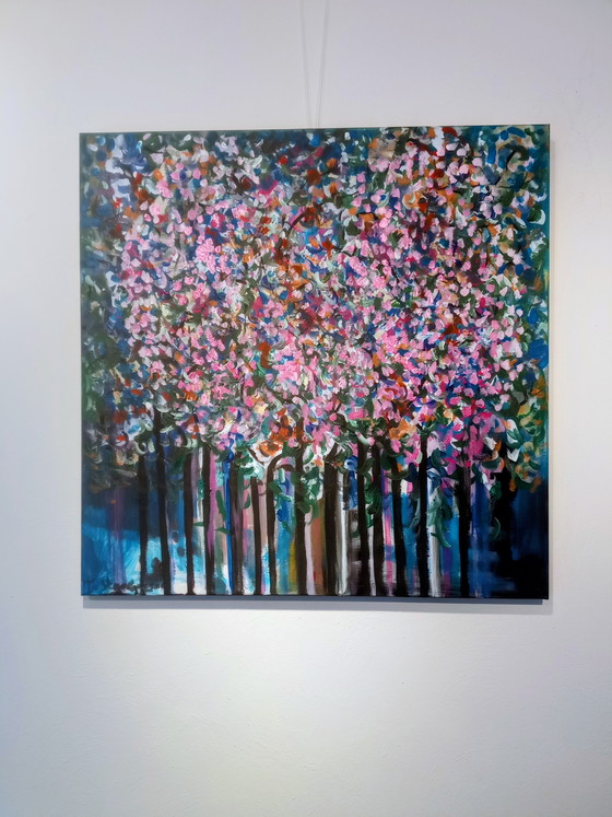 Image 1 of T. van Steenbergen "FANTASTIQUE !" 80 x 80 cm