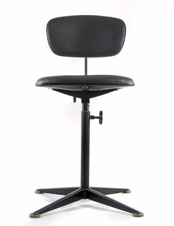 Sedia da ufficio regolabile Friso Kramer Ahrend Cirkel anni Settanta – Sedie da ufficio, Metallo (photo 4 of 10)