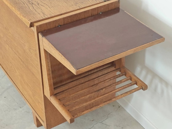 Storage chest for blankets or toys bar by Dyha Czech Republic 60, Storage cabinet, Wood, Mid Century Modern (photo 7 of 40)