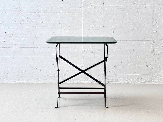 Image 1 of Folding metal garden tables, 1950s
