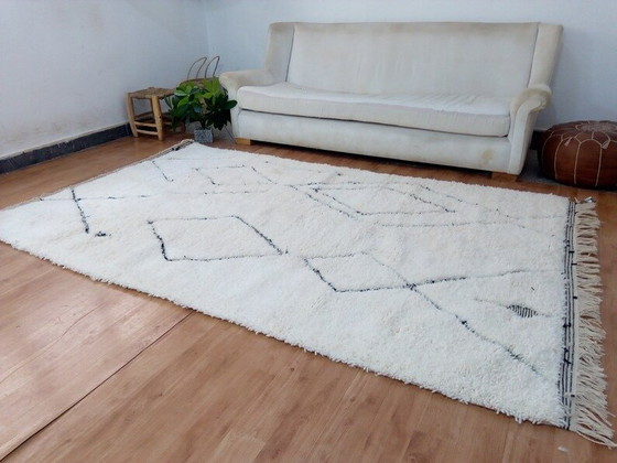 Handgeknüpfter marokkanischer Berberteppich aus Naturwolle, Größe 150/350 cm – Teppiche & Läufer, Wool (photo 6 of 6)