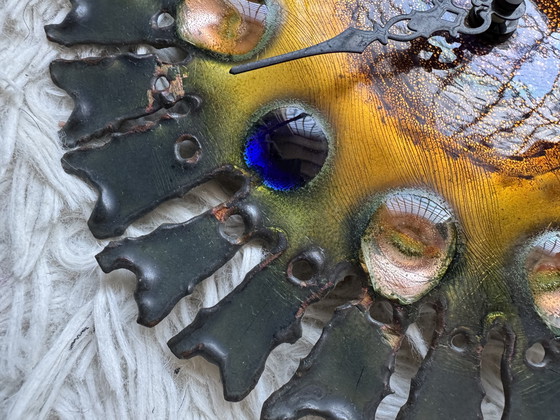 Image 1 of Brutalist style clock from the Cellini studio, 1960s