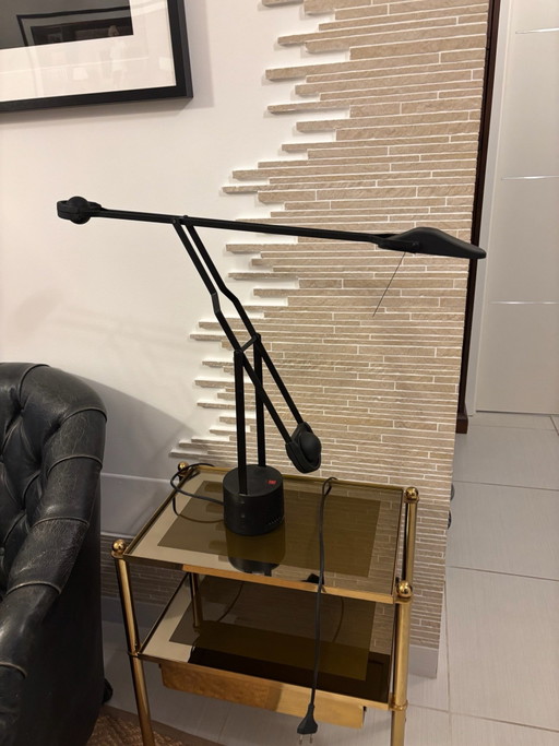 Lampada da tavolo vintage STILPLAST Made in Italy – Design industriale anni ’80/’90