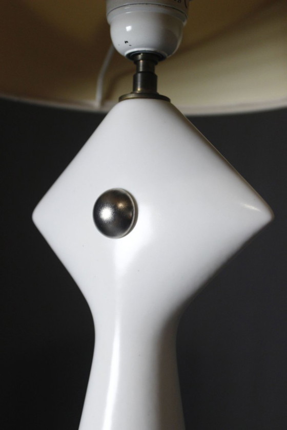 Kostka France - Large Post-Modernist Ceramic Design Lamp 1990s – Table lamps (photo 6 of 11)