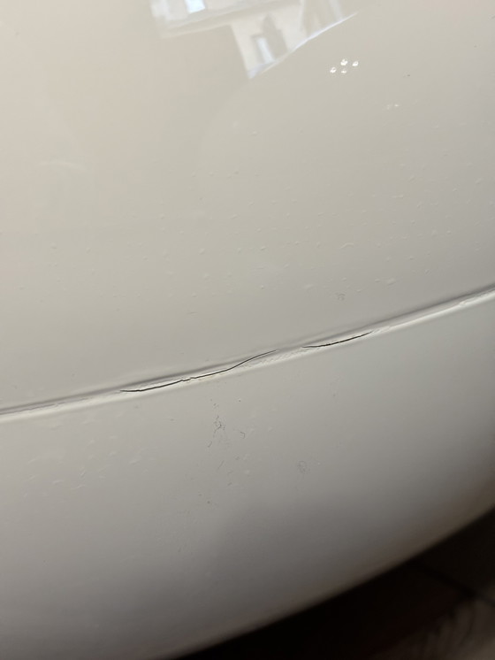 Image 1 of Set of two Pastil armchairs in white – Design icons by Eero Aarnio (1967)