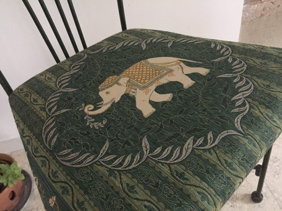 Image 1 of Vintage Wrought Iron Garden Chair