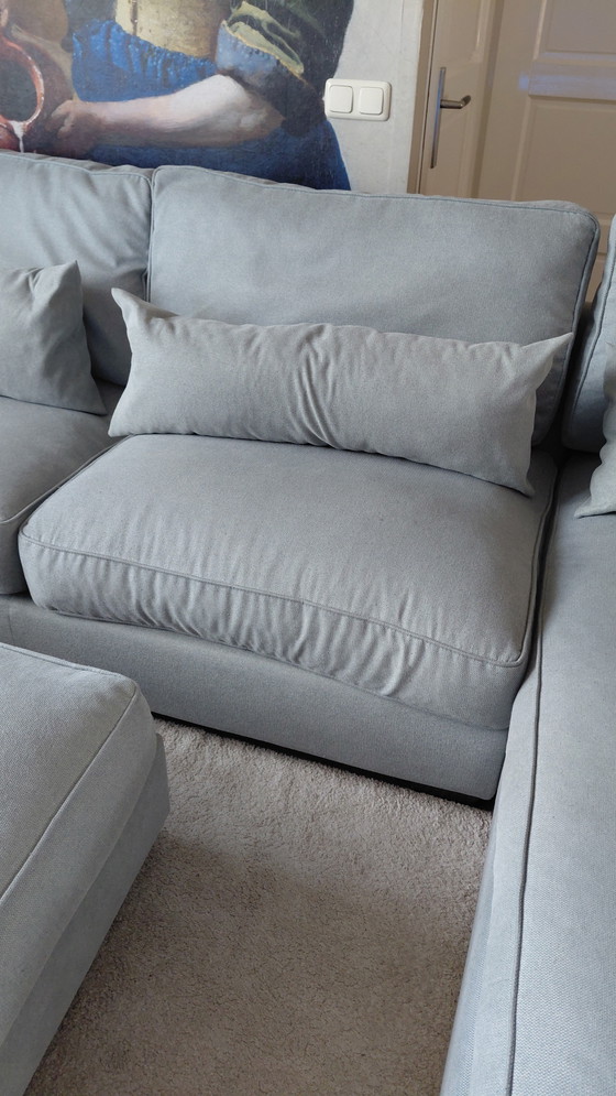 Image 1 of Lounge sofa with hocker