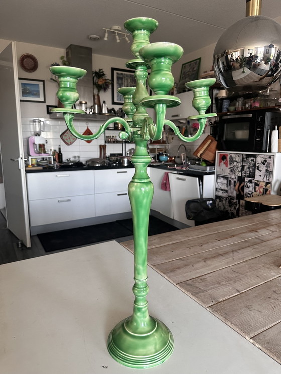 Stehender Kandelaber aus Metall – Kerzenhalter (photo 2 of 11)