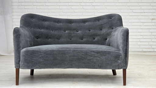 1960s, Danish design by Slagelse Møbelværk, sofa, model 185, reupholstered.