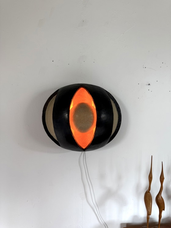 Lampada da parete vintage Vitalist in ceramica, anni '70 – Applique (photo 8 of 15)