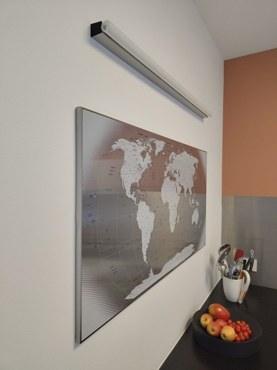 Seletti – The World – Magnetic Metal World Map – Wall decoration (photo 3 of 10)