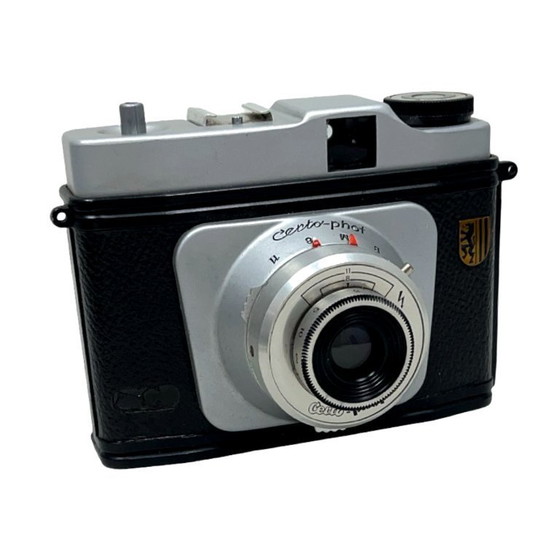 Image 1 of Appareil photo vintage emblématique CERTO-PHOT (Allemagne, RDA, années 1950), en état de marche, avec son étui.