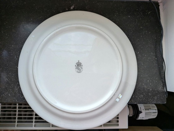 K&G Luneville Art Nouveau Decorative Bowl, Decorative Objects, Ceramic, Creme (photo 3 of 15)