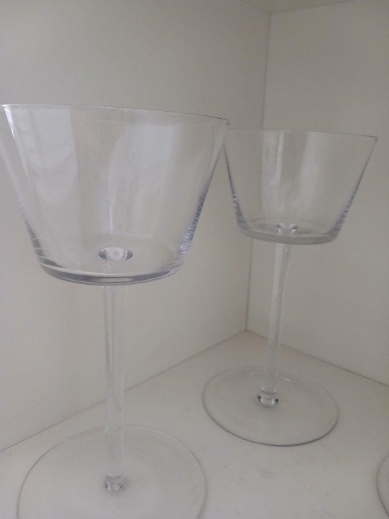 Portacandele in vetro XL IKEA 'Handgjort' vintage anni '90 – Set di 3 – Glass (photo 2 of 7)
