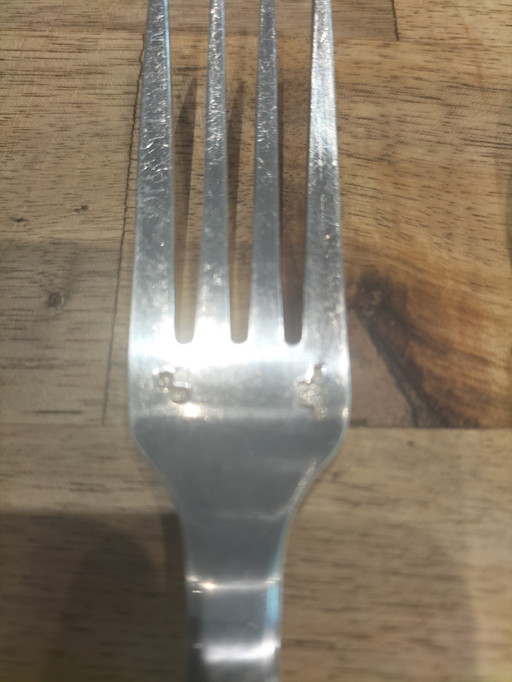 Servizio Art Déco da 24 pezzi, punzonato