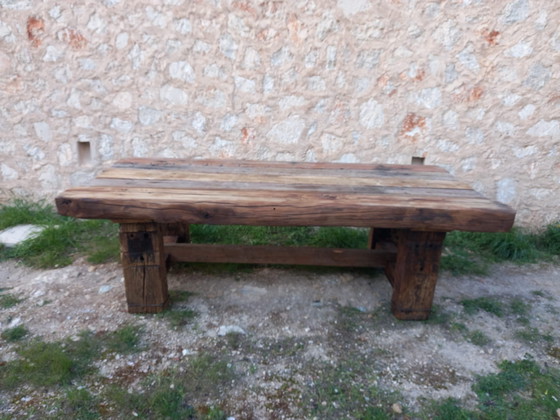 Tavolo rustico in legno massello recuperato – Tavoli da pranzo (photo 5 of 5)