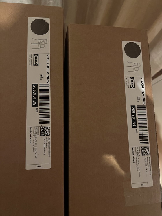 Image 1 of 4 IKEA STOCKHOLM 2025 Stoelen – Nieuw in Doos