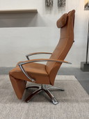 Jori Brainbuilder Verstellbarer relaxsessel Leder Peach