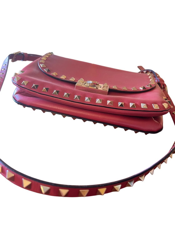 Rockstud Flap Bag – Valentino Garavani, Schoudertassen, Leer, Metaal (photo 6 of 13)