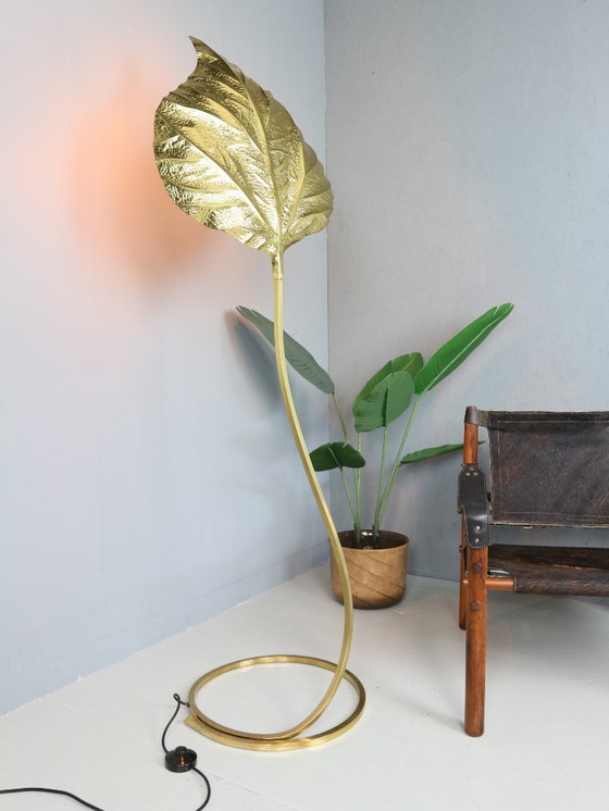 Image 1 of Tommaso Barbi "Rhubarb", lampada da terra di Bottega Gadda Italia, 1970