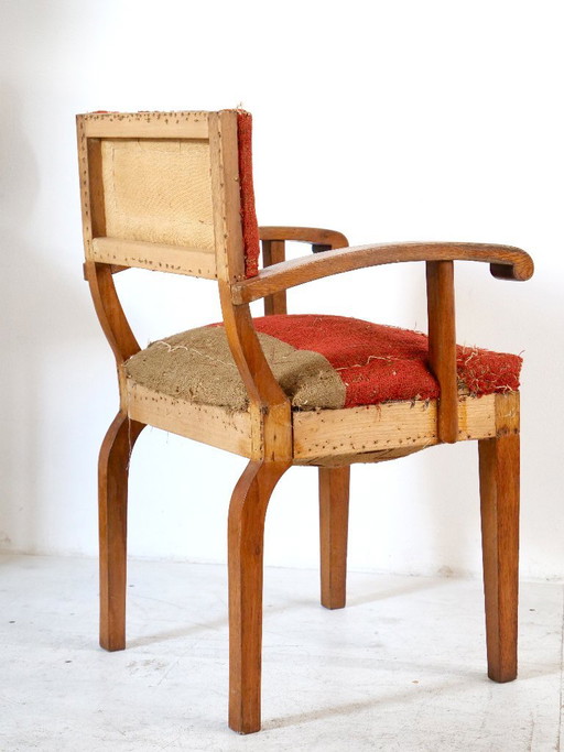 Puente Art Déco Tal cual Sillón – kuipstoelen, Wood